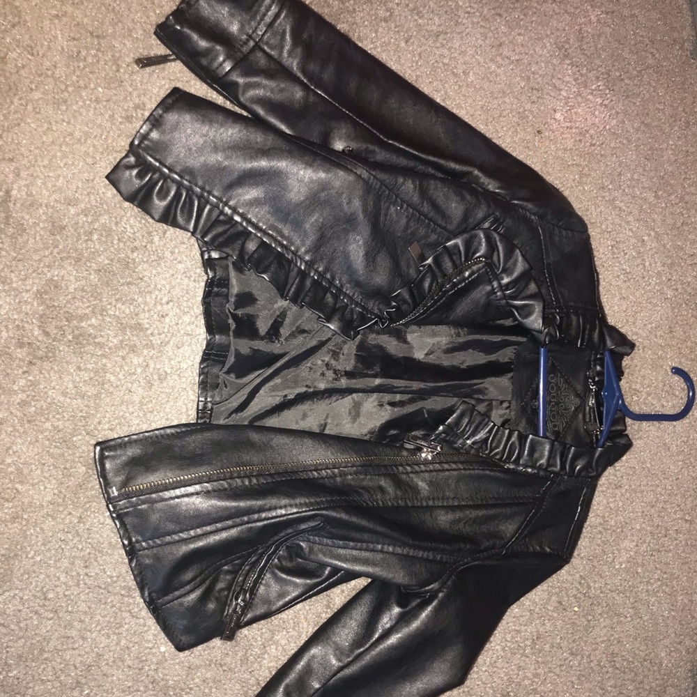 Jou jou leather jacket
